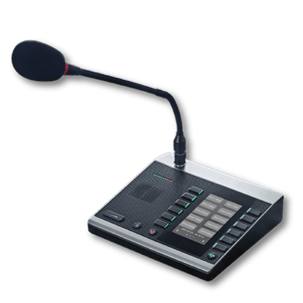 Dispatch Microphone Dasscom M-100 Network Paging Microphone - SAKTHI AV TRONICS